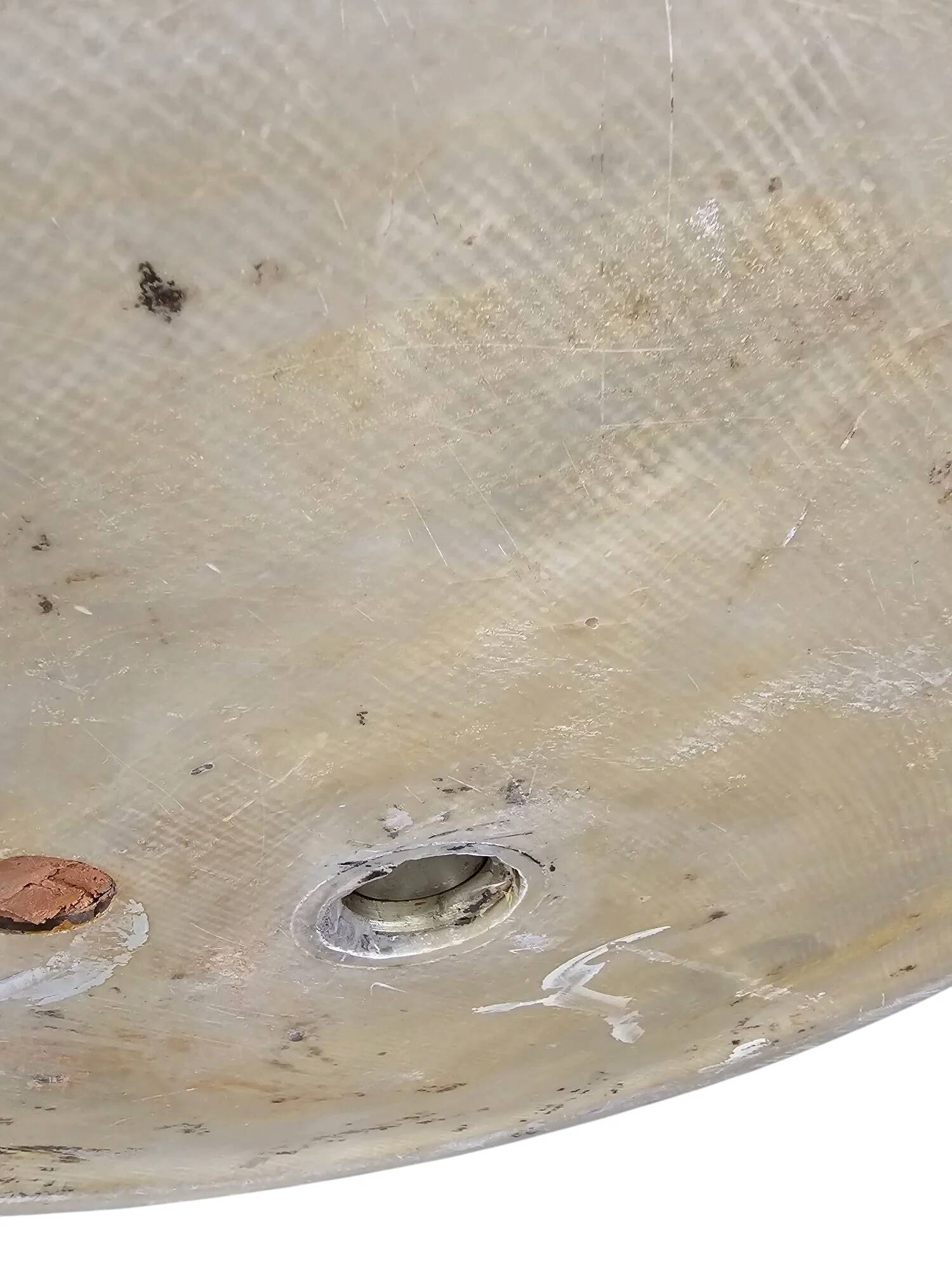 4 x fibreglass ball chair 1980s