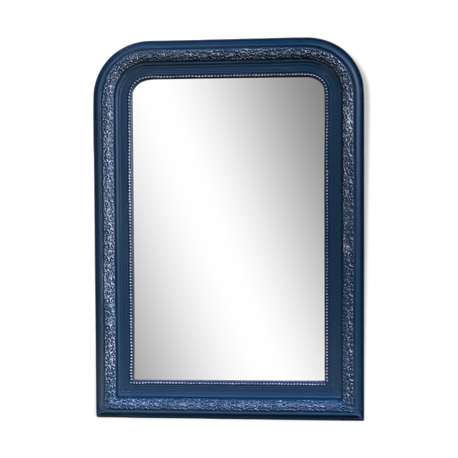 Mirror louis philippe 75x105 gray blue