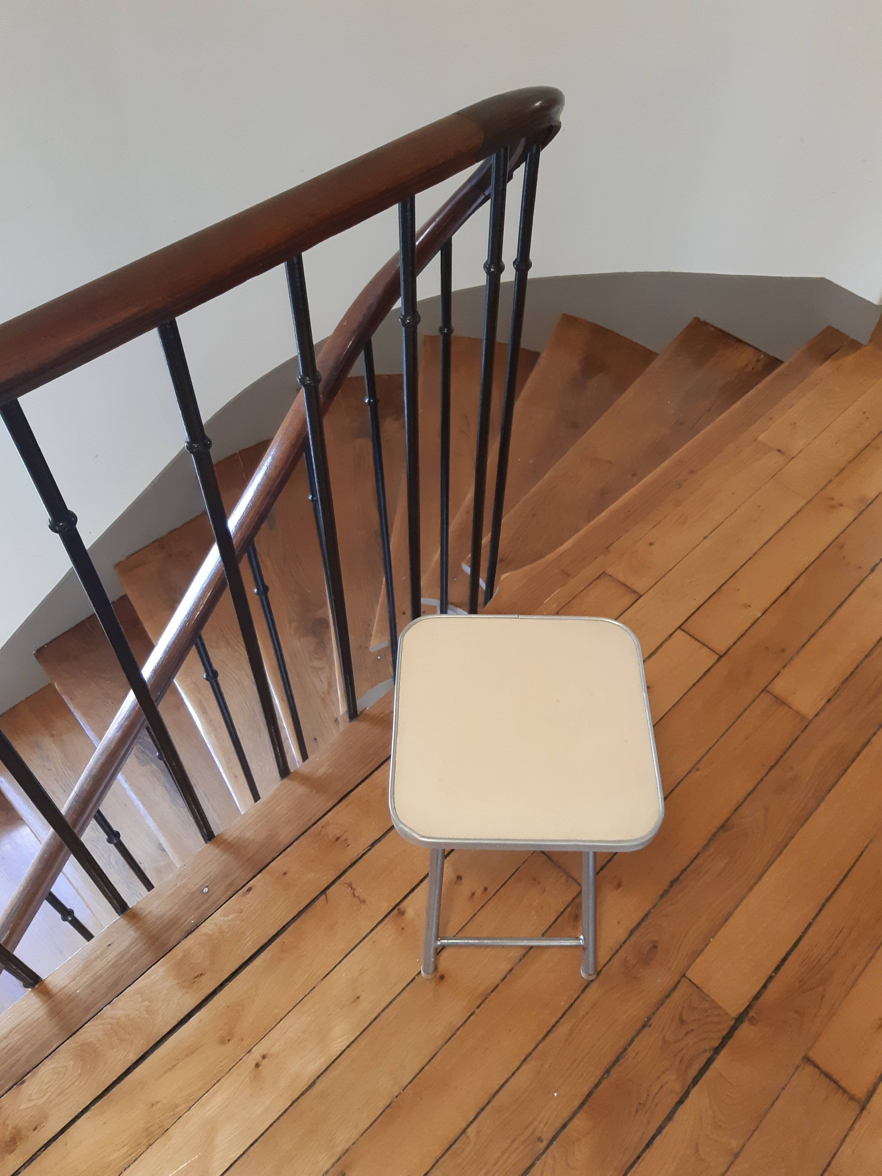 Vintage folding stool