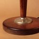 Desk lamp wood foot style mazda vintage 1950