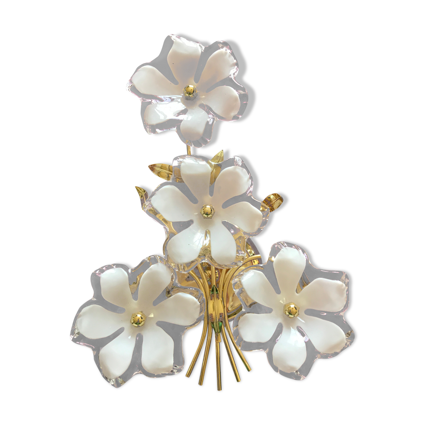 Wall light vintage flowers