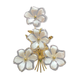 Wall light vintage flowers