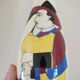 Vase Bouteille Breton HB Quimper