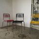 Set de 3 chaises scoubidou vintage