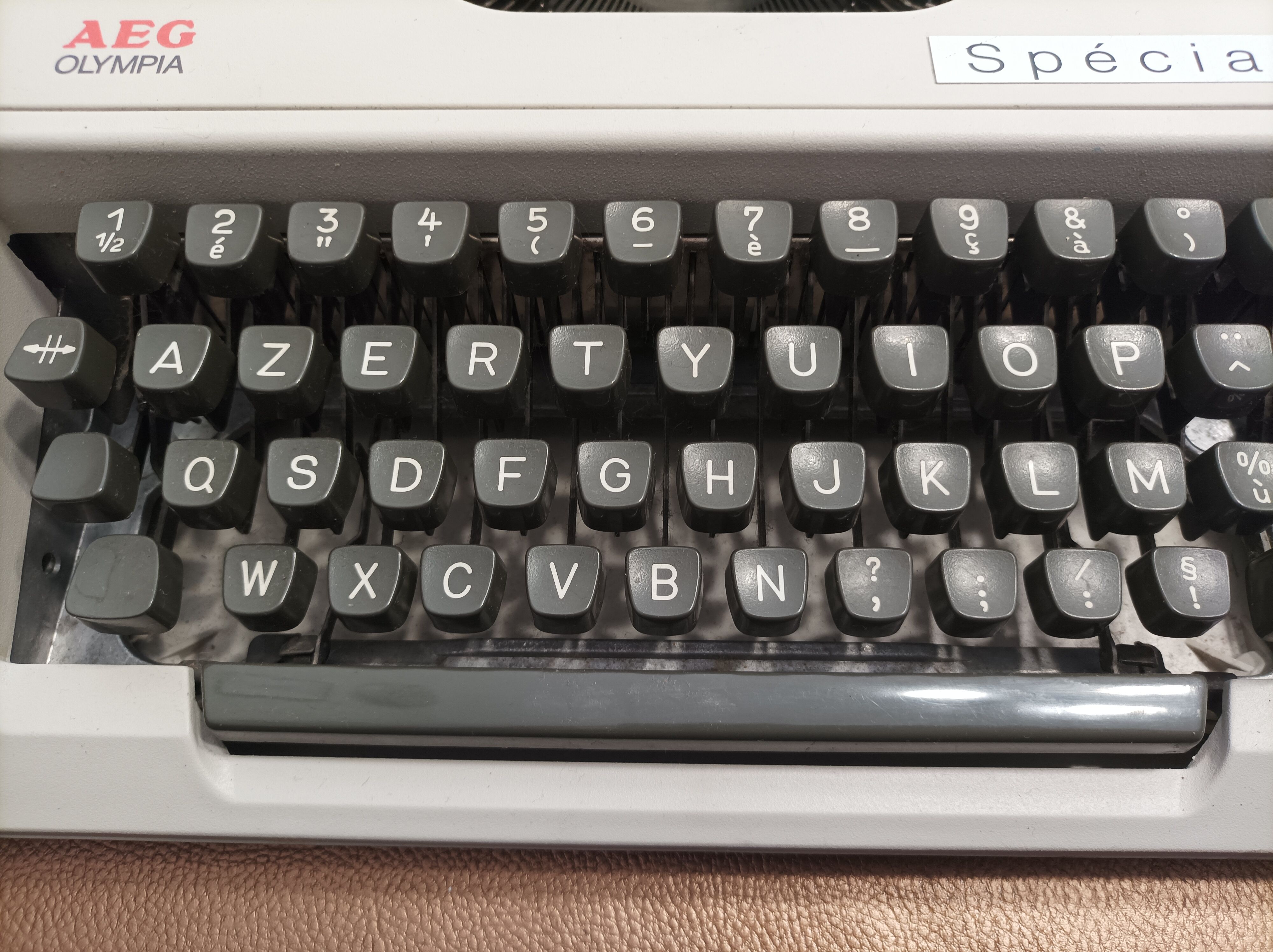 AEG Olympia typewriter