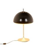Lampe champignon en inox, années 1970
