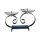 Candlestick for two candles in the mid-century modern style, Belgium, 1960s.