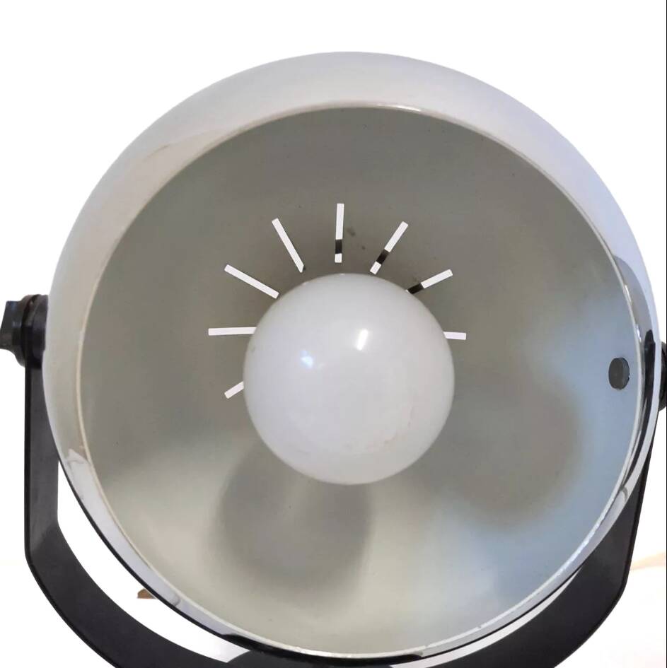 Altalite, adjustable chrome chrome spotlights couple, 70s