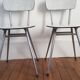 Lot de 2 chaises formica