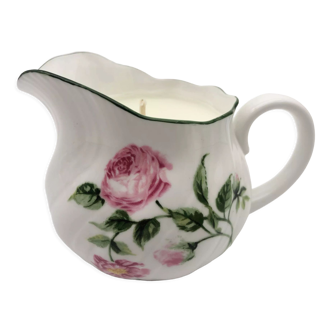 Candle "Milk jug" for a shabby chic decoration