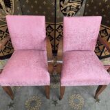Paire de fauteuils bridges Art Déco
