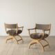 Henning Kjærnulf kurul, dining chair (pair)