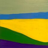 Abstract oil painting