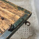 Unique industrial table garden table dining table 90 x 182 cm