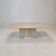 Italian Coffee Table in Travertine, 1980s
