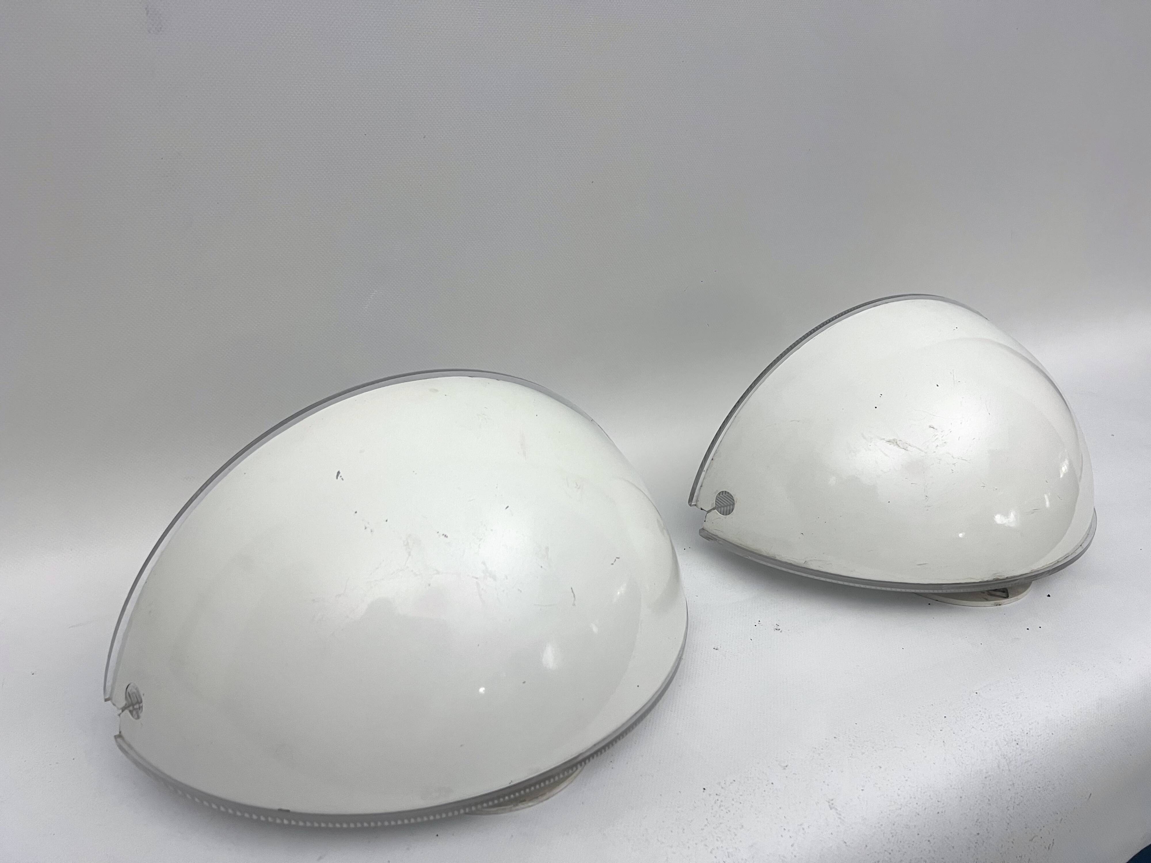 Flos, vintage set of two Quarto sconces by Afra e Tobia Scarpa. Italy 1970s