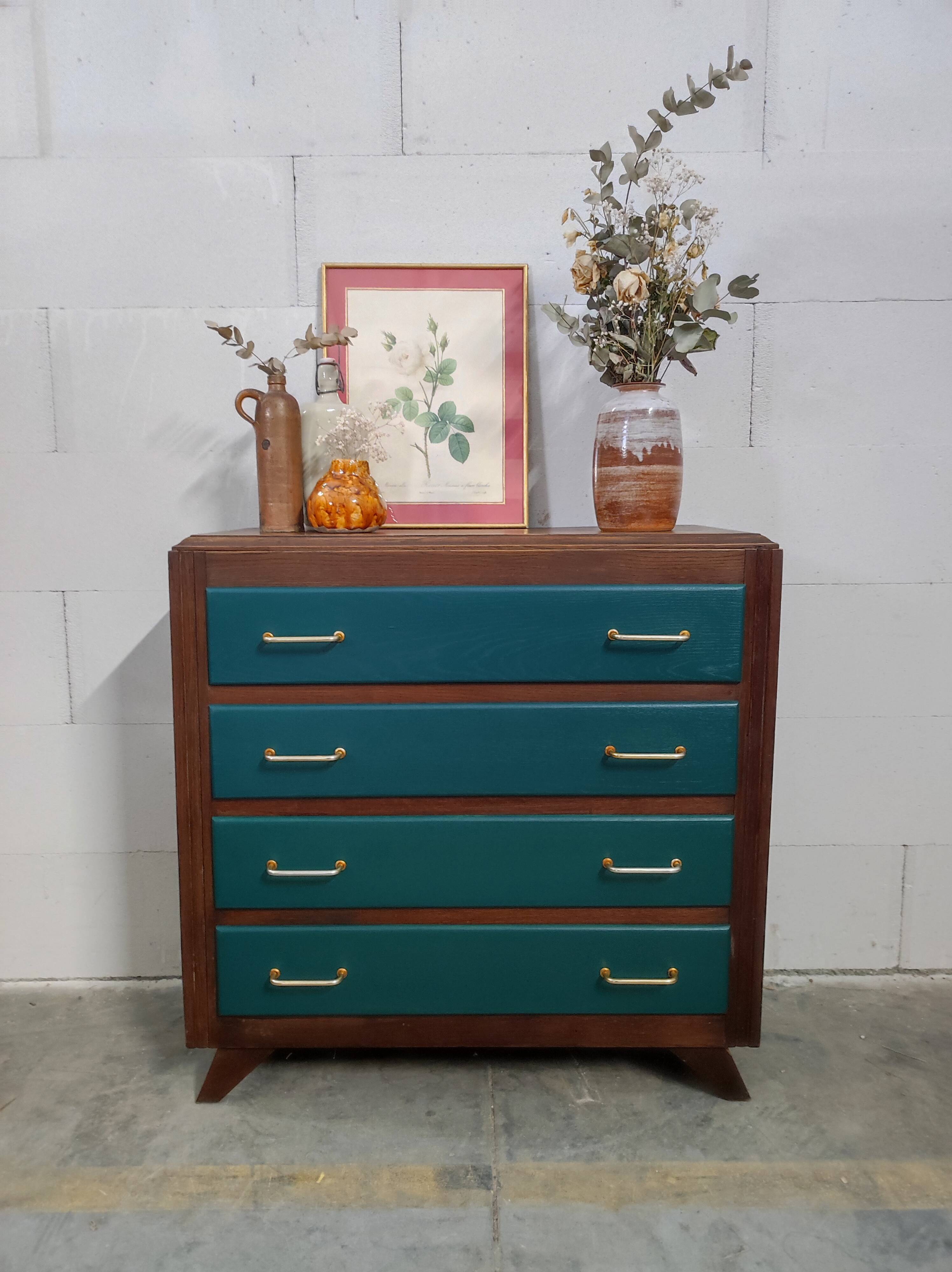 Restyled vintage dresser
