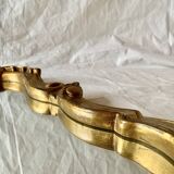 Golden shell mirror - baroque style