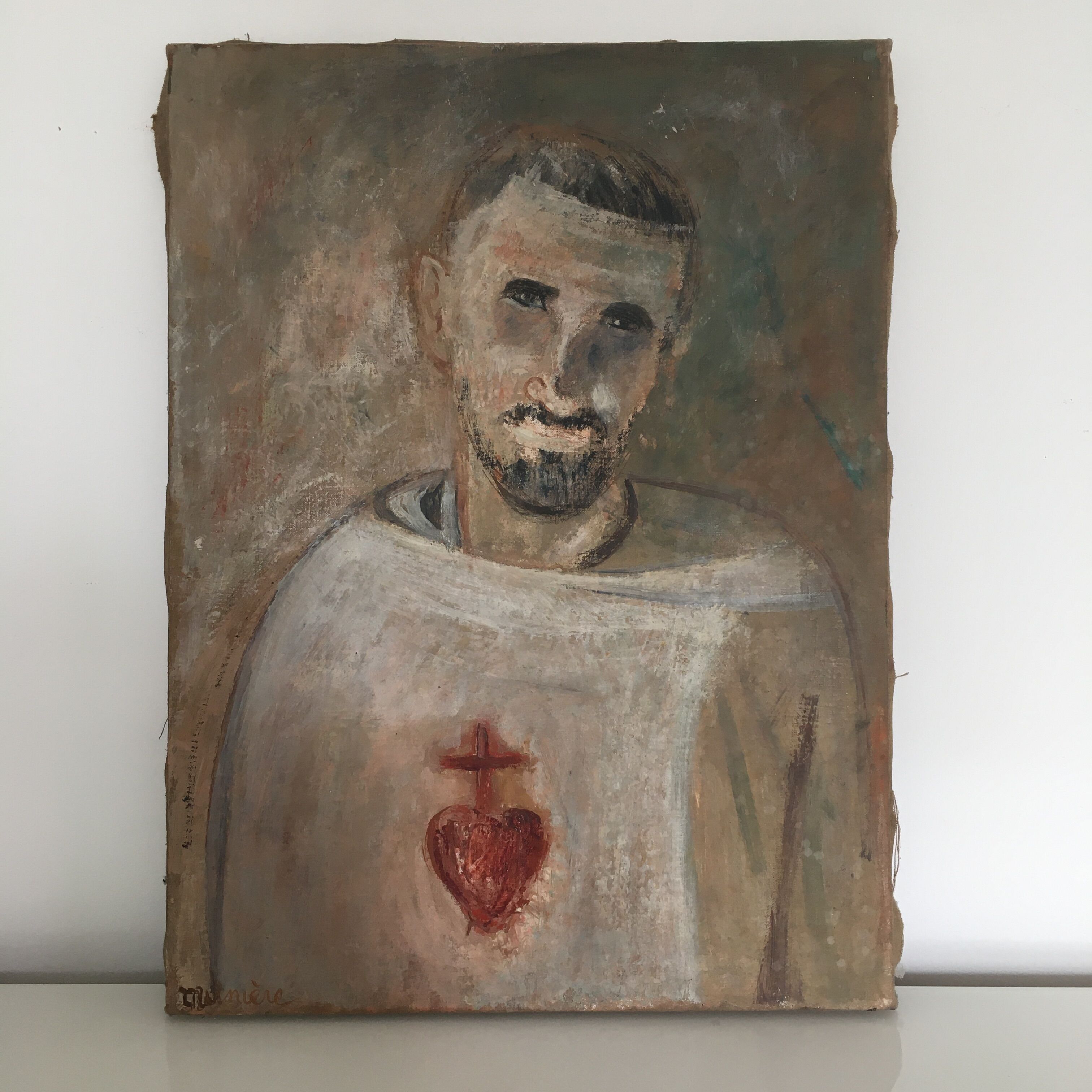 Portrait painting of Charles de Foucault