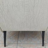 Vintage beka armchair in imitation leather