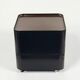 Cube de rangement DIME Marcello Siard Longato années 70 plastique brun