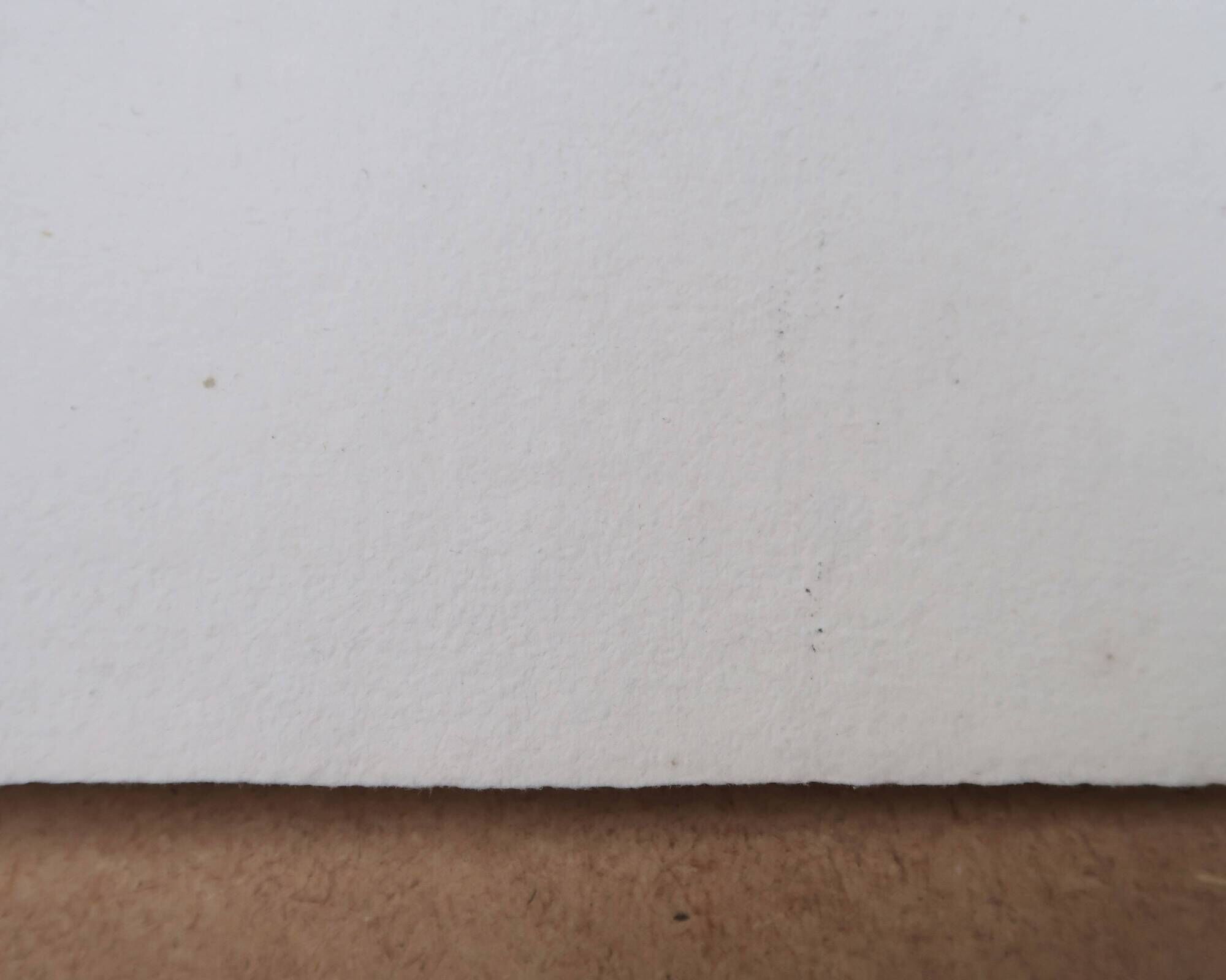 Gravure abstraite minimaliste en noir et blanc de Terry Haass, années 60