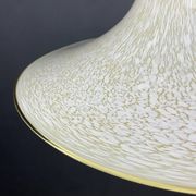 Beige Murano Glass Pendant Light from the Mid-Century, Italy, 1970s