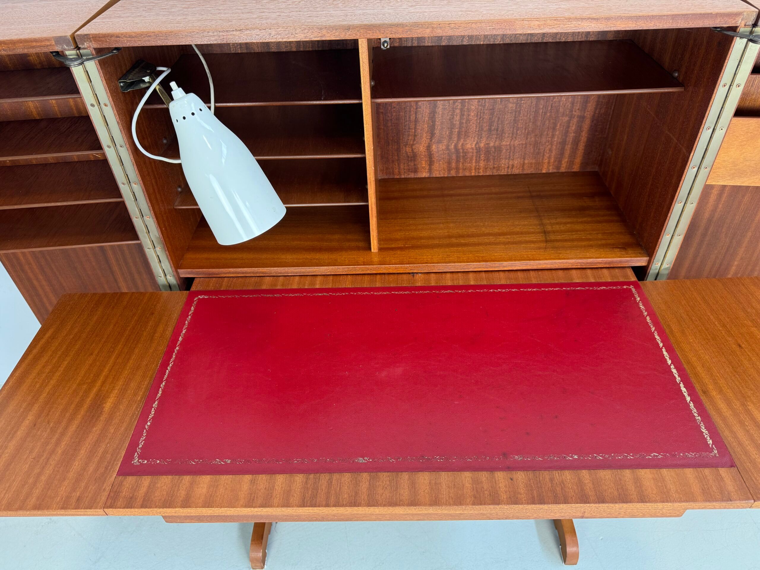 Vintage desk in a box.