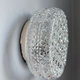 Prisma round ceiling light in vintage glass