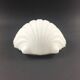 1 of 5 Shell-Shaped Opaline Glass Wall Light from Limburg, Germany, 1970s