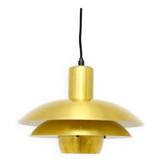 Lampe Space Age "Belux" en laiton, Danemark années 70