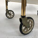 Brass Regency style serving table