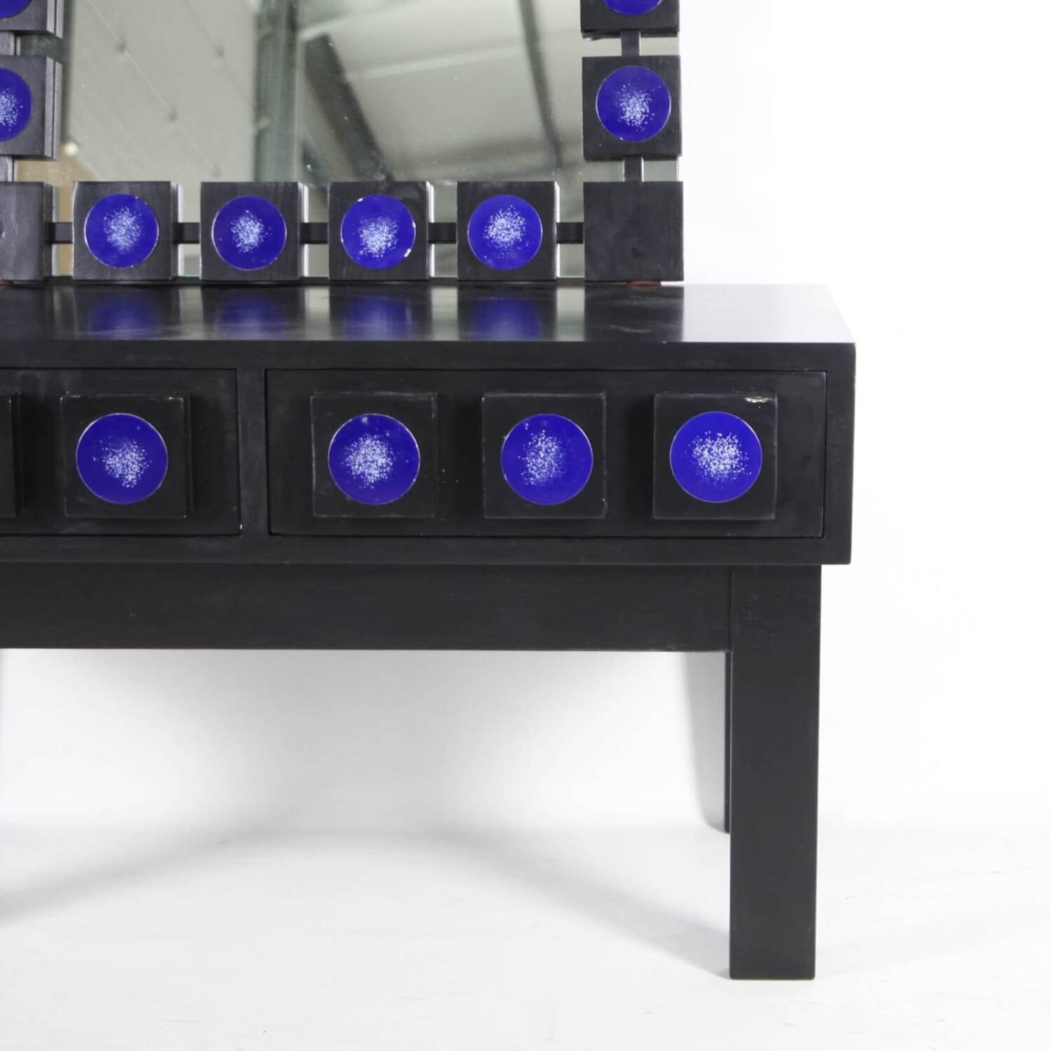 Ensemble console et miroir