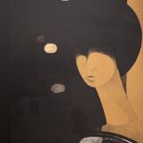 André Minaux, head of a woman, ca 1970