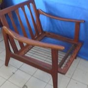 Paire de fauteuils style scandinave des années 60