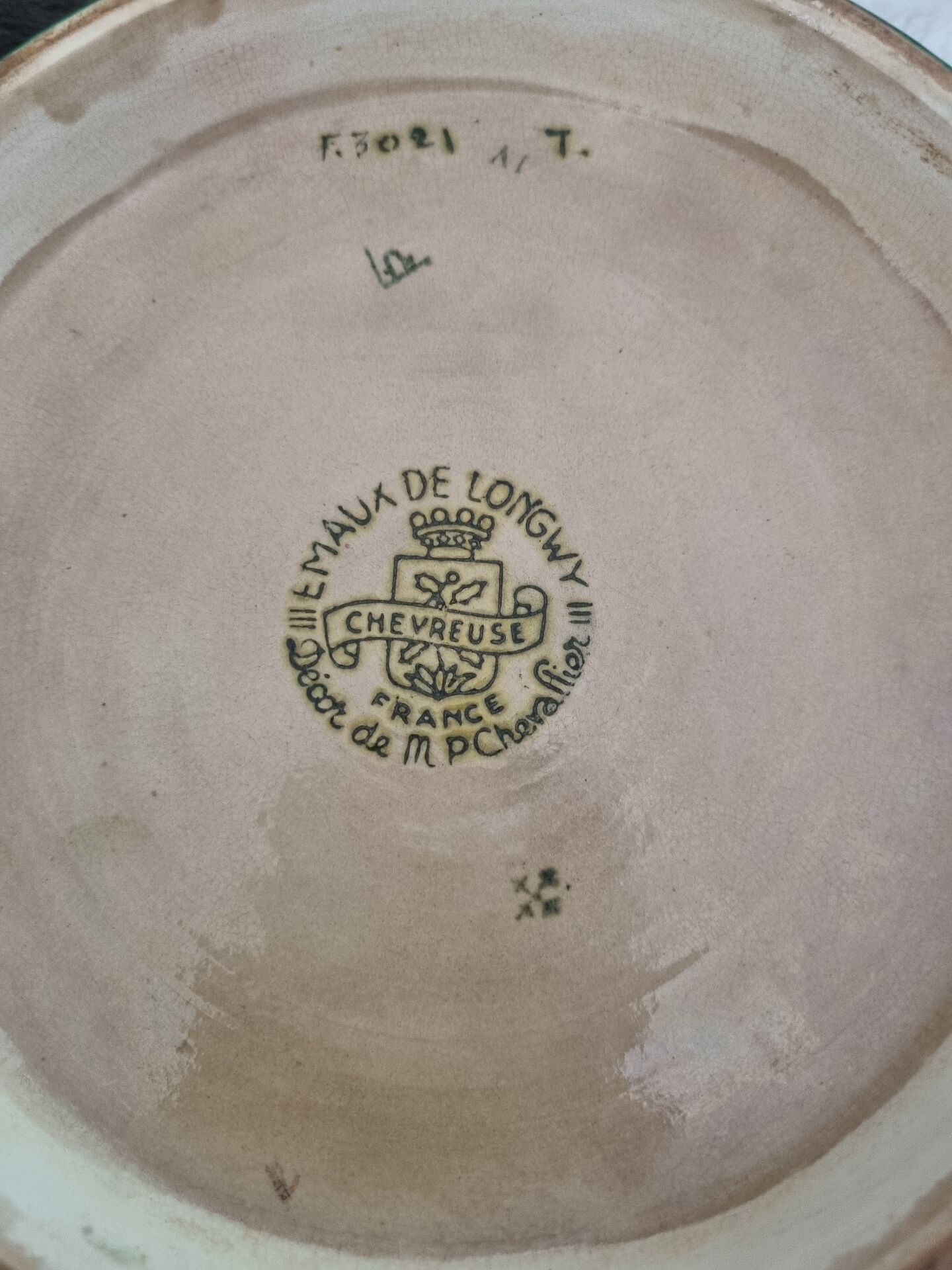 Longwy enamel plates