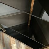 Light shelf in brass 70s