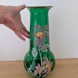 Art Nouveau vase in hand-painted blown glass – Legras style