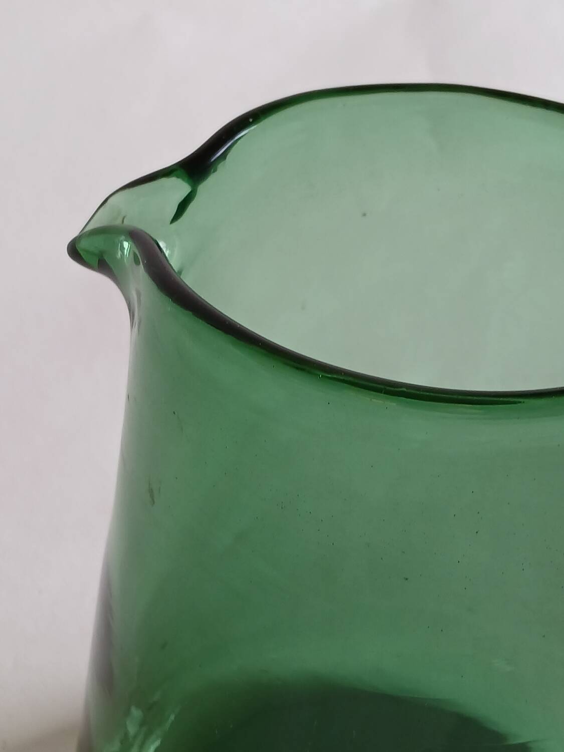 Pichet XL en verre soufflé