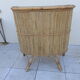Scandinavian vintage rattan bar