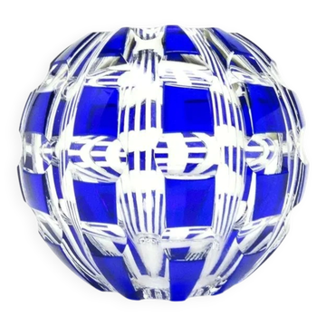 Vase Art Déco par VEB Bleikristall