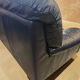 Leather sofa Nicoletti Salotti Italy Circa 1980