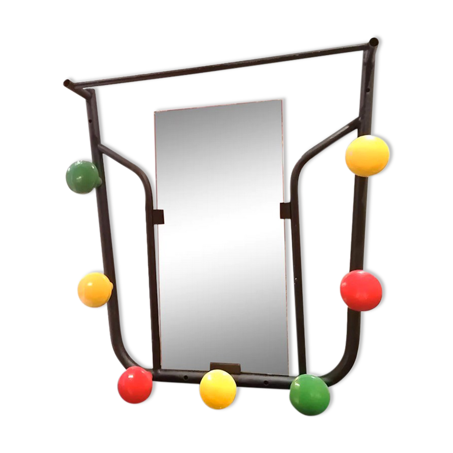 Coat door with mirror 1960