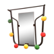 Coat door with mirror 1960