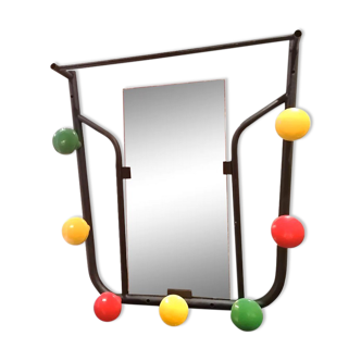 Coat door with mirror 1960