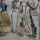Edouard Detaille (1848-1912) Carnival Scene, Signed Watercolour