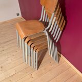 Lot of 6 mullca chairs