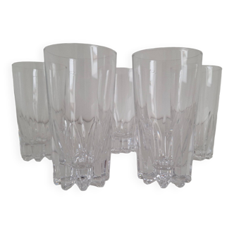 Crystal water glass