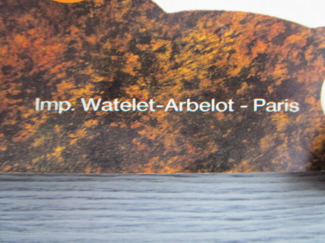 Affiche ratp ancienne delliou-contre le tabagisme-60x40