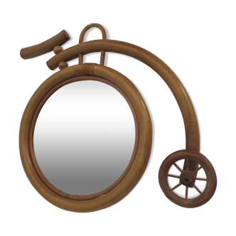 Big wheel bike shape mirror 30x34cm